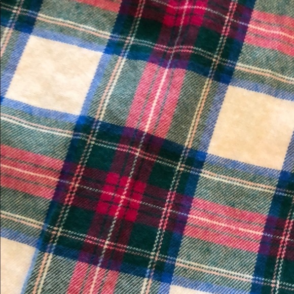 J CREW Plaid Flannel Button Up - Picture 2 of 3